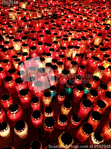 Image of Candlelight Background