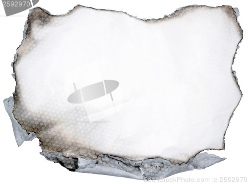 Image of Burned paper