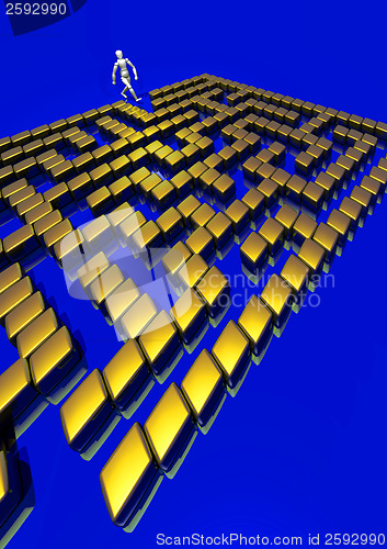 Image of 3D maze