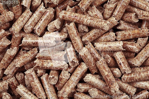 Image of Wooden Pellets Background