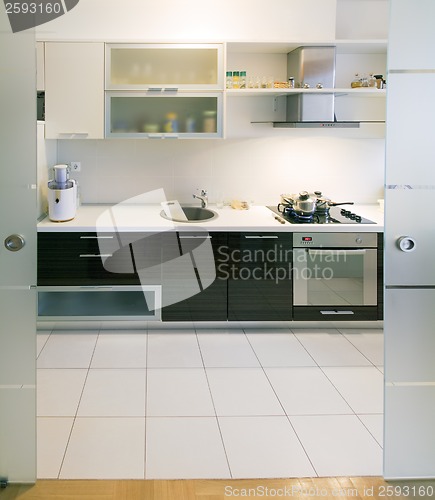 Image of Modern kitchen