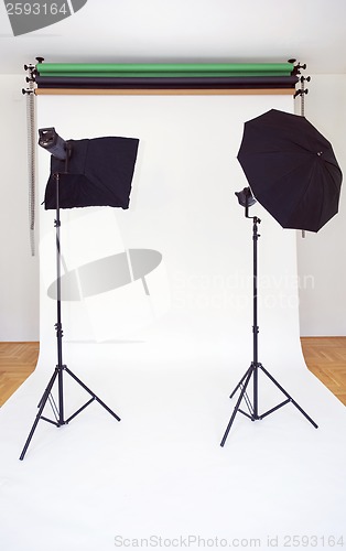 Image of Empty Photo Studio