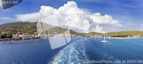 Image of Vis town panorama