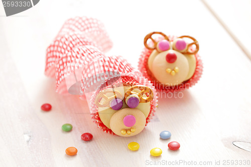 Image of  reindeer cupcakes
