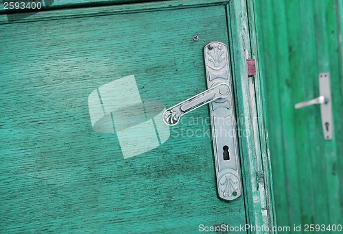 Image of Green door