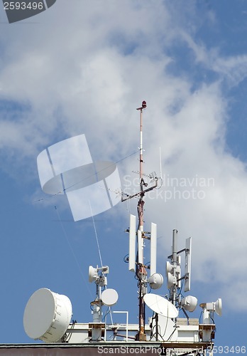 Image of GSM antennas