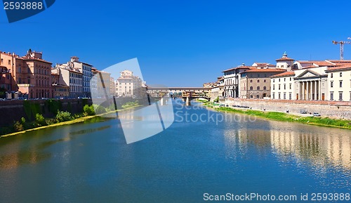 Image of Arno river in Florence