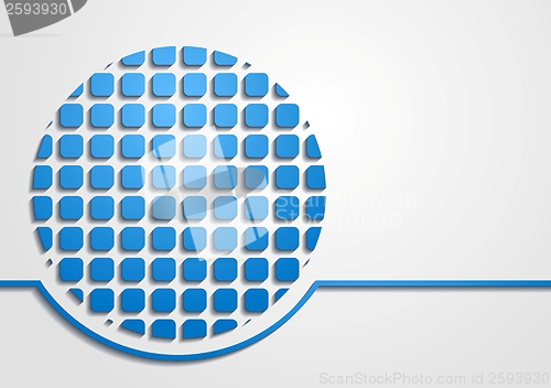 Image of Bright modern technology background