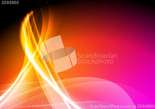 Image of Colourful vector art background