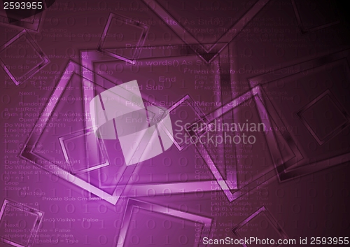 Image of Abstract technology vector background