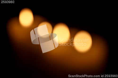 Image of Abstract background. Blurred colorful circles bokeh