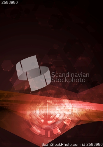 Image of Concept abstract hi-tech vector illustration