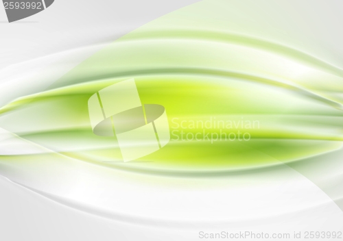 Image of Bright abstract waves vector design