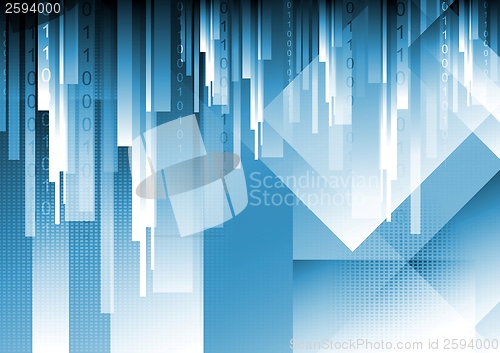 Image of Abstract modern hi-tech design