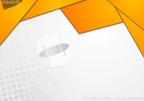 Image of Bright orange design