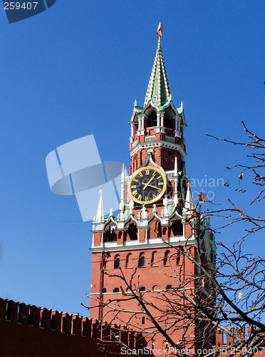 Image of Moscow Kremlin, tower