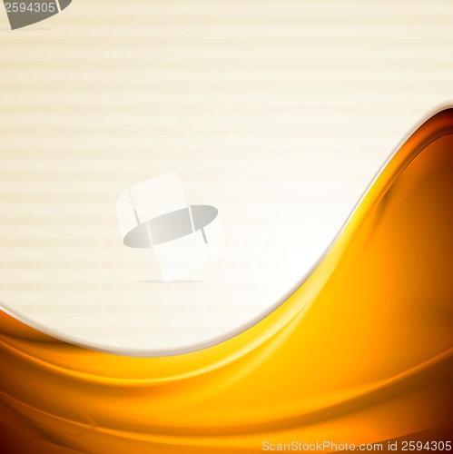 Image of Bright smooth iridescent waves design