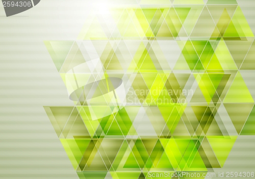 Image of Green technology vector design