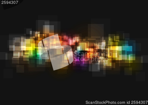 Image of Shiny tech vector art background