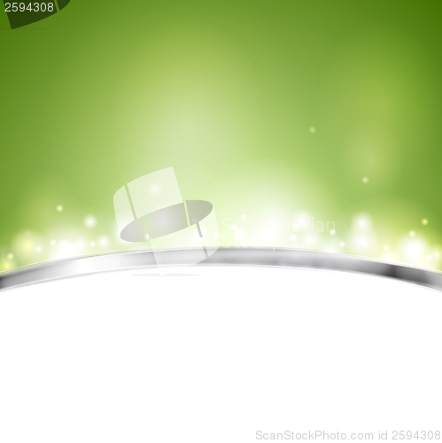 Image of Green shiny vector design