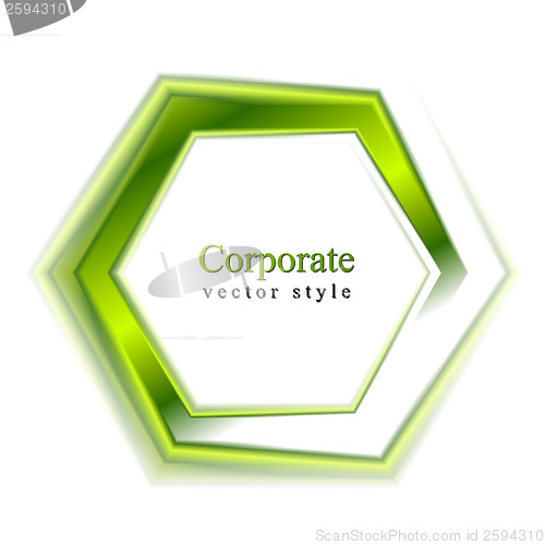 Image of Bright green tech logo