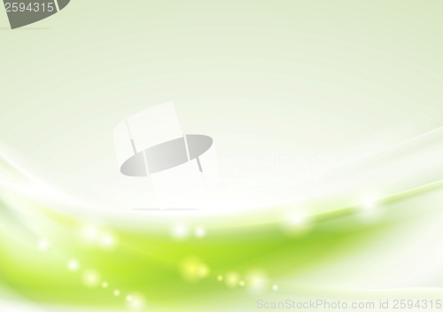 Image of Bright wavy vector background