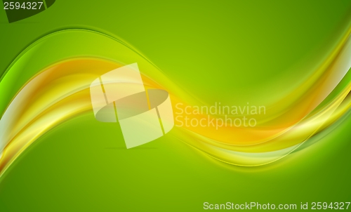 Image of Bright wavy vector abstract background
