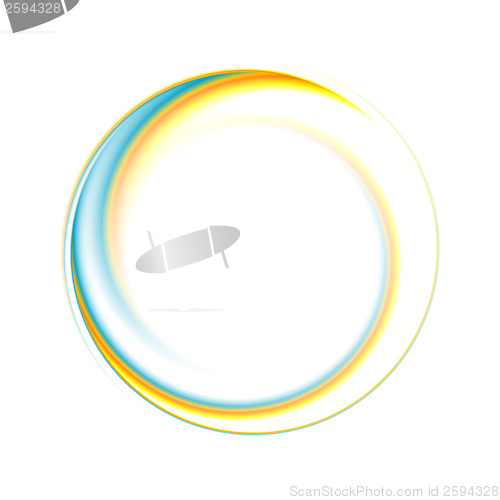 Image of Colourful vector logo shape