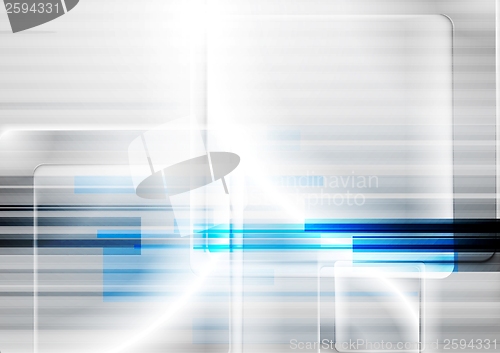 Image of Bright vector hi-tech design