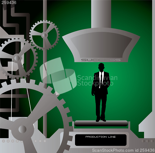 Image of businessman production cut
