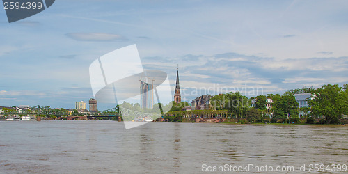 Image of Frankfurt Germany - panorama