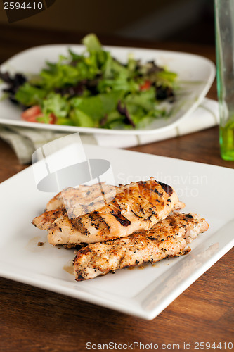 Image of Grilled Chicken and Salad