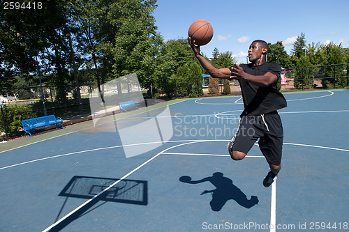 Image of Basketball Layup