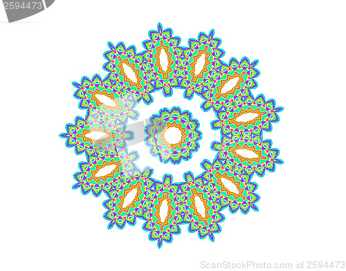 Image of Abstract radial pattern