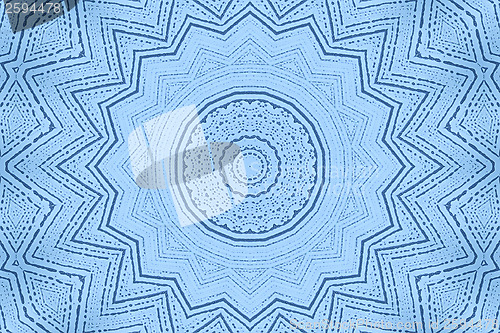 Image of Blue background with abstract foam pattern