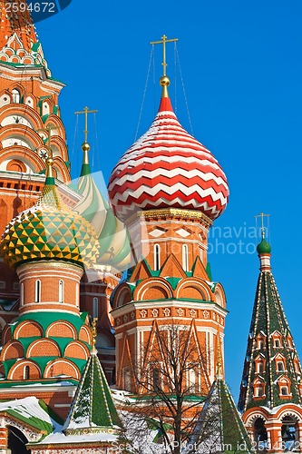 Image of Saint Basil Cathedral  in Moscow