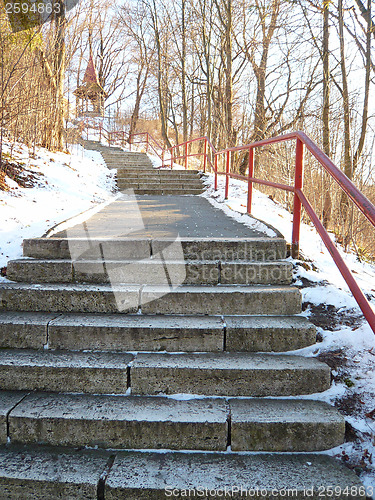 Image of Steps to Hill