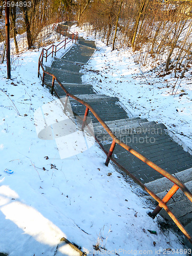 Image of Steps to Hill