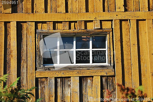 Image of Wooden Shed Window