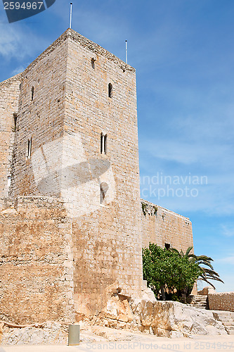 Image of Pope Luna's Palace in Peniscola, Valencia