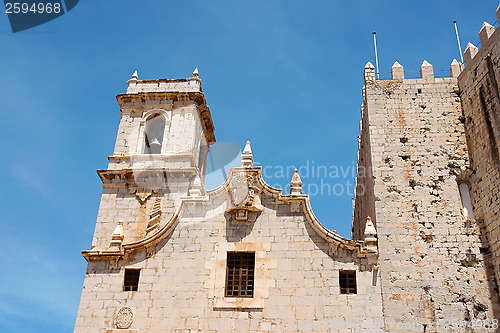 Image of Saint Andrews Church (Saint Andreus Church) in Peniscola, Spain