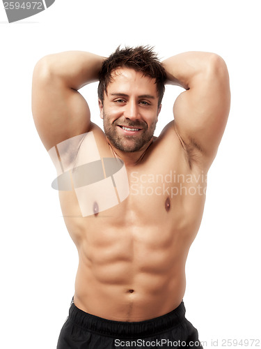 Image of bodybuilding man