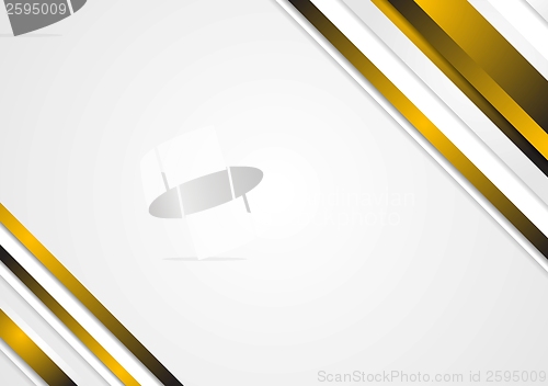Image of Elegant green stripes vector background