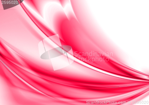 Image of Bright abstract wavy design