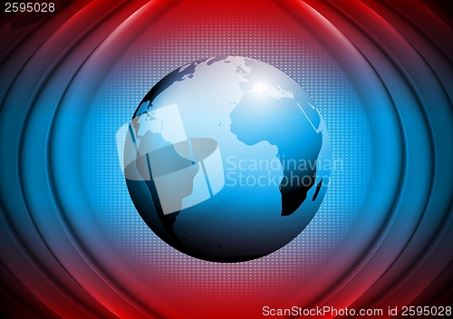 Image of Vector tech abstract design