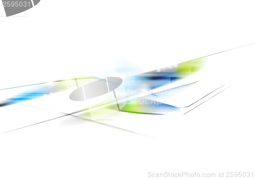 Image of Bright abstract tech vector design