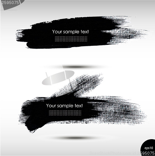 Image of Vector illustration of Splash banners set