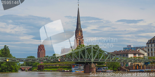 Image of Frankfurt Germany - panorama