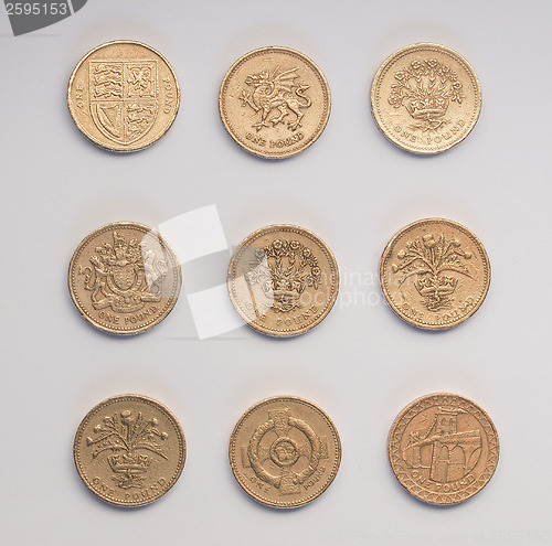 Image of One Pound coins
