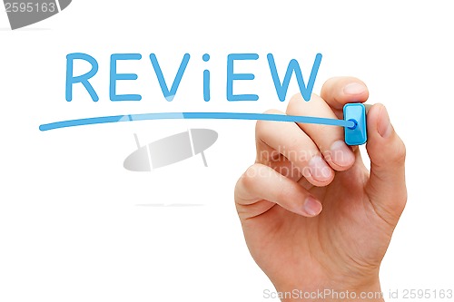 Image of Review Blue Marker